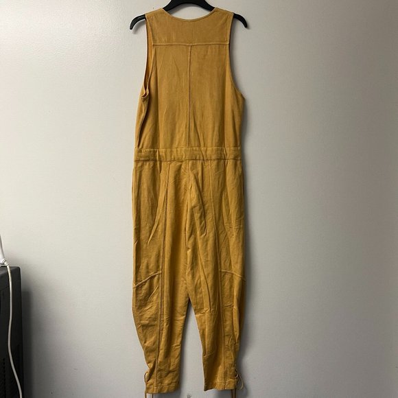 Free People One Billie Coveralls In Spicy Chestnut X-Small NWT - Picture 8 of 11